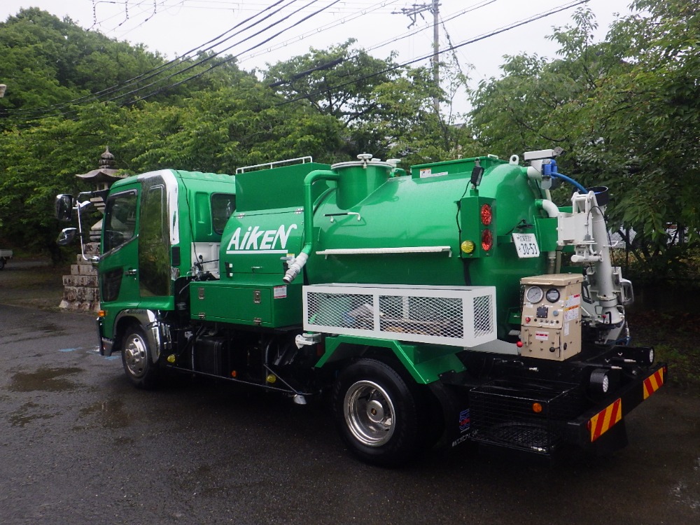 4t高圧洗浄車