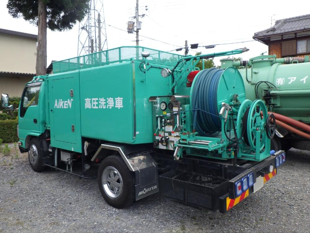 3t高圧洗浄車